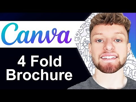 How To Create a 4 Fold Brochure in Canva (Step By Step)