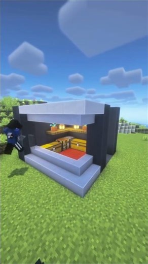 Build This Easy Modern House in Minecraft Tutorial #minecraft