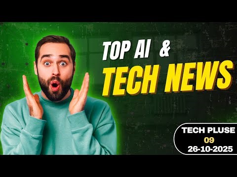 TECH PULSE Episode 9 – Top AI Breakthroughs, Web Dev Trends & Startup News | Learn New Things