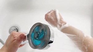 Handheld Power Shower Head,Vortex Shower Head with Filter and Pause Switch,Removable Propeller Driven Shower Head,Water Saving 360 Power Shower Head,Hydro Jet Shower Head…