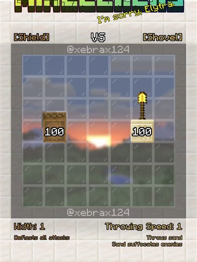 Shield vs Shovel in Minecraft: An Epic Simulation