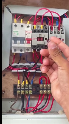Over Current motor pump Damage capacitor short circuit in electric control panel.
