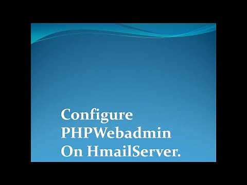 Hmailserver Phpwebadmin Settings | hmailserver webadmin setup
