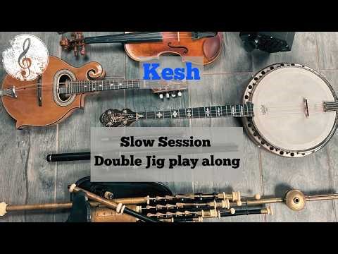 Kesh – Slow Double Jig Play Along | Tenor Banjo