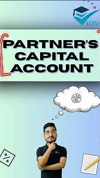 PARTNERS CAPITAL ACCOUNT COMPLETE I 12 ACCOUNTS CH: 1 FUNDAMENTALS I #12thcommerce #accountancy