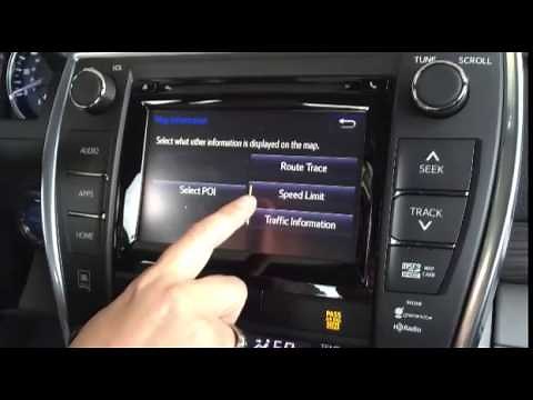 Using the New Toyota Entune Navigation System