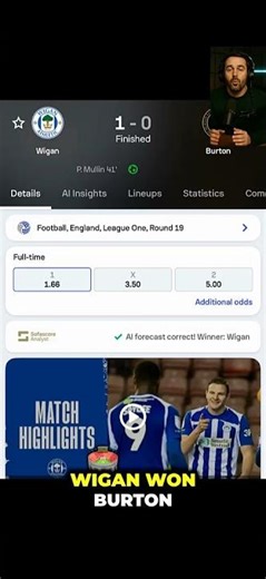 NO WAY! We asked AI to predict Over or Under 2.5 Goals In League One. ⚽