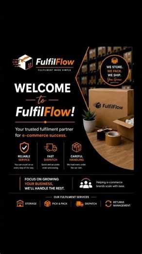 Welcome to FulfilFlow | UK Order Fulfilment Services for eCommerce Businesses 📦