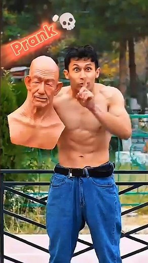 Grandpa's with 25KG?! 🤯🤣 | Cane Prank #Shorts