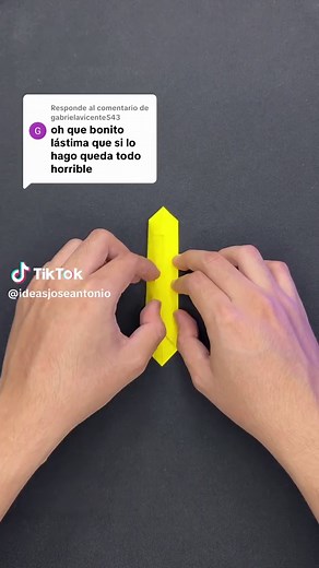 Cómo hacer un sobre de origami fácil