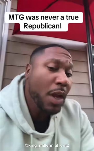 “Marjorie Taylor Greene was never a true Republican. She was a traitor from the beginning. She rode the MAGA movement and Donald Trump’s coattails for nine years to gain positions of power, (allegedly) generating $21 million in stock market riches.”He’s right!! 🔥👇🏼