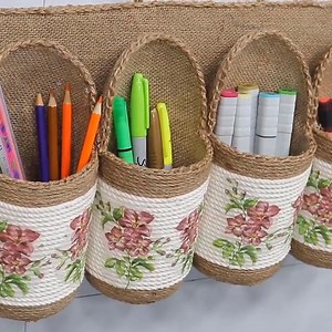 33K views · 435 reactions | DIY Hanging Storage: Utilizing Empty Plastic Bottles and Cardboard | Diy Bigboom | Facebook