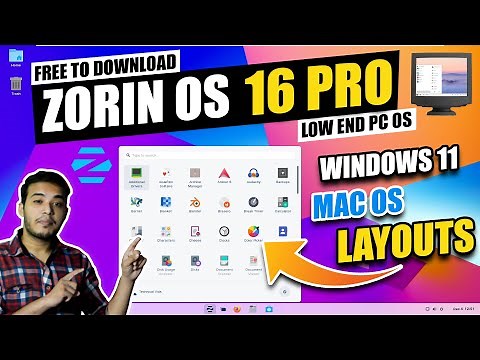 ZORIN OS 16 PRO New Features and Review | Best OS For Low End PC | Windows 11 Copied ?