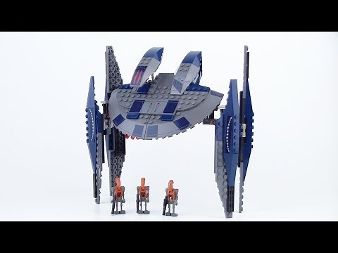 LEGO Star Wars: Hyena Droid Bomber 8016 Review!!! From 2008