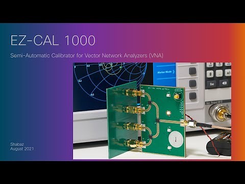 DIY Electronic Calibrator with Test Fixture for VNAs