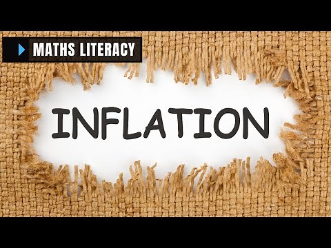 How to calculate Inflation - Maths Literacy