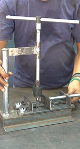 DIY and Crafts Making Nuts Driller Gauge #tools #crafty #crafts #hacks #tricks #handmade #craft #Gauge #homeprojects #jigs #tips #toolstip #homemade #diyer | Metalworking TV