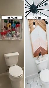 326K views · 2K reactions | Extreme Small Bathroom Makeover | Liz Fenwick DIY | Facebook