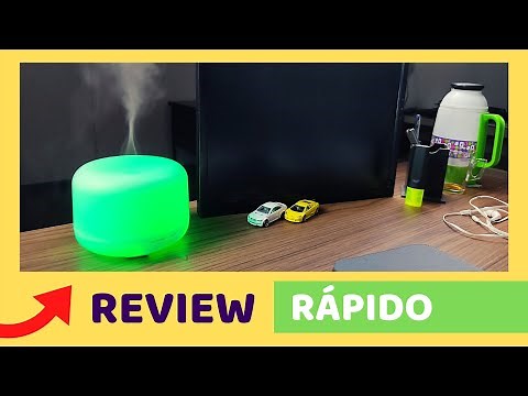 REVIEW DIFUSOR UMIDIFICADOR DE DE ÓLEOS ESSENCIAIS - AROMA DIFFUSER - HOLDMAY