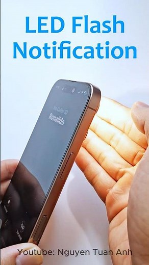 Turn On LED Flash Notifications on iPhone