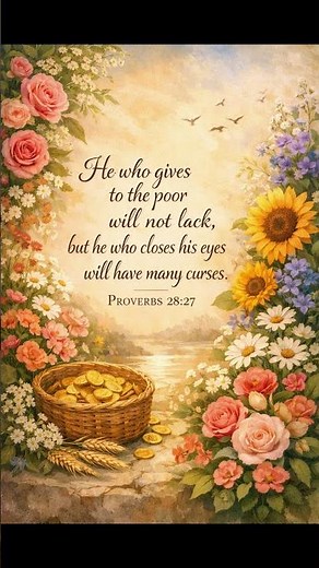 proverbs 28 27 “Compassion Brings Blessing”