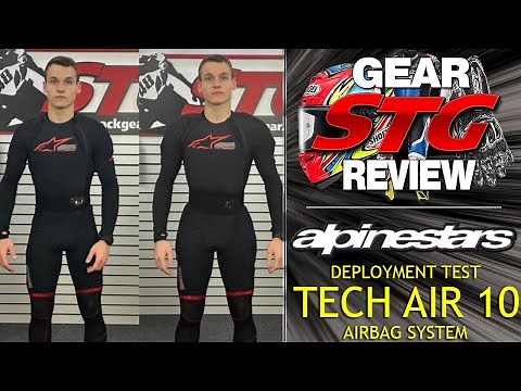 Alpinestars Tech Air 10 Airbag System Deployment | Sportbike Track Gear