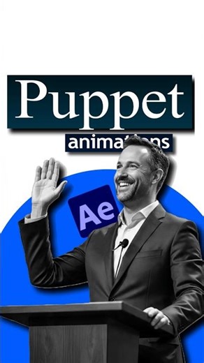Make This Super Cool Puppet Animations in After effects #aftereffectstutorial