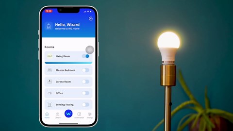 WiZ Connected 60W ST19 Tunable White Filament LED Smart Light Bulbs - Connects to Your Wi-Fi - E26 Smart Bulb - Control with Voice or App + Activate with Motion - Matter Compatible - 1 Pack