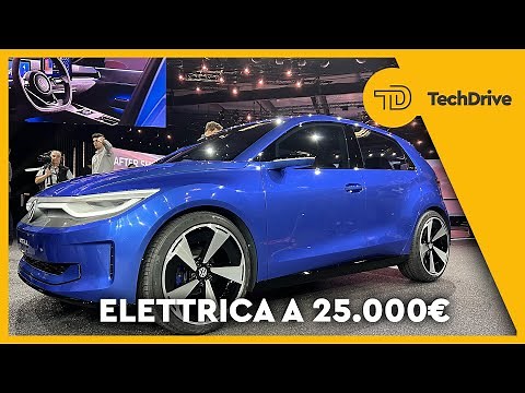 VOLKSWAGEN ID.2 ALL-ELECTRIC FOR LESS THAN €25,000 Preview and Interior