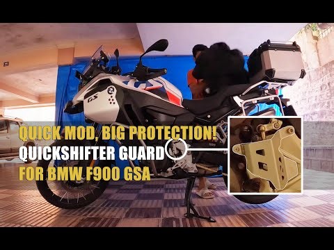 How to Install Zana Quickshifter Guard on BMW F 900 GSA – Step-by-Step Guide.
