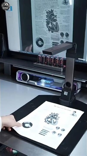 This Device Can Scan a Whole Book in Minutes 🤯 #shorts