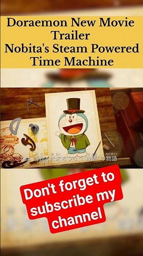 Doraemon: Nobita's Steam-Powered Time Machine |Trailer #doraemonewmovie #doraemon #DoraemonMovie