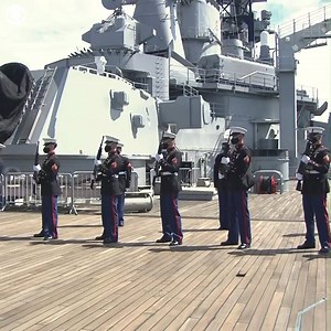 2.4K views · 35 reactions | September 2, 2020 marks the 75th anniversary of the end of World War II. A commemoration was held at Pearl Harbor Hawaii aboard the USS Missouri. Attendance was limited because of the coronavirus pandemic. Many WWII veterans watched the ceremony virtually. Japan officially surrendered aboard the Missouri in 1945 to end the war. | WDEF News 12 | Facebook