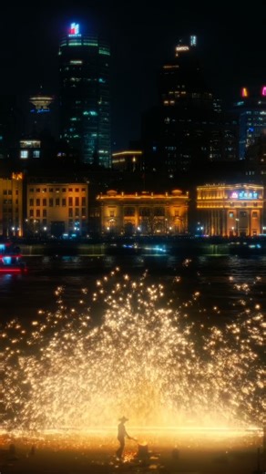 IP SHANGHAI on Instagram: "Stunning doesn’t even cover the Molten Iron Fireworks (Datiehua) show on the Bund! ✨ 1600°C molten iron burst into golden sparks against the historic buildings, and the awe of this intangible cultural heritage can only be felt in person, the ultimate Chinese romance. 🔥🔥🔥 📸: 朱嘉奕、王文昕 Share the beauty of Shanghai you captured and tag #ipshanghai to be featured. . . . . #ipshanghai #shanghai #TheBund #MoltenIronFireworks #Datiehua #ChineseRomance #ShanghaiNights #Intan