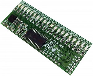 Bargraph Voltmeter 0-5V DC range - PIC16F686 - Electronics-Lab