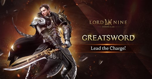 [LORDNINE] Introduction to Greatsword Tear through the battlefield like a storm and shatter enemy lines with overwhelming power. The Greatsword is the perfect weapon for those who lead the charge into battle. Unleash your unstoppable advance in the heart of the battlefield. Hit 'Like' and join us as a raging juggernaut in the battlefield! #LORDNINE | LORDNINE SEA