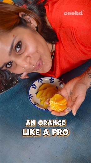 And that’s how you segment orange like a pro… to make your dish look pretty 👀❤️