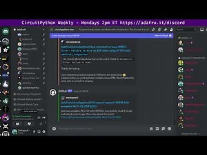 CircuitPython Weekly Meeting for February 20, 2024 #adafruit
