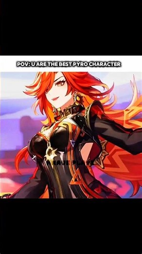 POV: You’re watching the best Pyro character in Genshin Impact. 🔥#genshinimpact #genshinshorts #edit