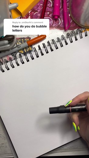 Efficient Bubble Letter Graffiti Tutorial