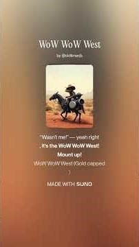 WoW WoW West - Parody