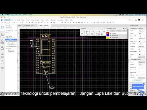 Tutorial Desain PCB dengan EasyEDA untuk Proyek IoT | Panduan Lengkap Pemula