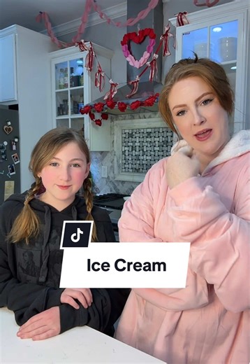 Teaching my little sister how to make snow ice cream ❄️🍦 #snow #snowstorm #snowicecream #sisters #agegapsiblings