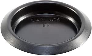 Caplugs BP-1 3/4-5 BP Series – Plastic Button Plug with Recessed Type Heads, 80 Pack, Black LD-PE, Hole Size 1.70-1.78" x Metal Thickness .02-.16", Sheet Metal, Auto Body, Refrigerators (99394384)