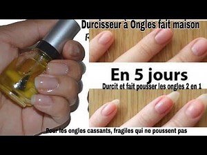 DIY: Homemade Nail Hardener, hardens, grows nails and strengthens them 2 in 1