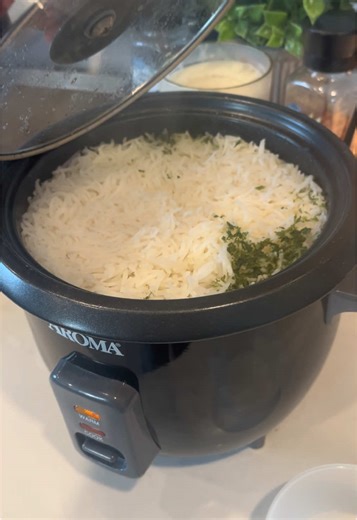 I absolutely love my Aroma Rice Cooker and use it at least once a week! 🙌 As a parent, it can be tough to always have a quick meal on hand, but this little gadget makes life so much easier. 🍚 It’s super quick and easy to use, and it even comes with a measuring cup, rice spoon, and a steamer attachment, perfect for cooking veggies on top while your rice cooks underneath. 🥦 This is such a great deal right now, so I’d snatch it up while you can before it’s gone! @HSN, Inc #MakeYourLifeEasy #Fast