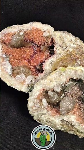 Exceptional RED geode #Geode #Minerals #Extraction #NaturalStones #SonOfTheMother