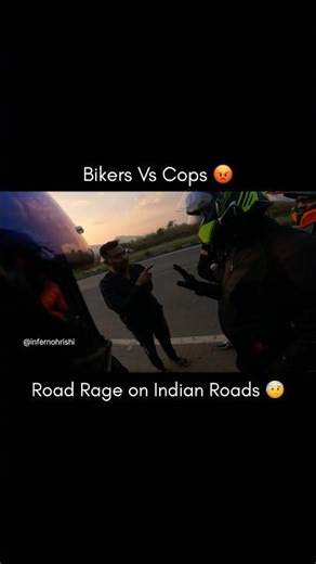 Bikers Vs Cops Road Rage gone wrong 😡