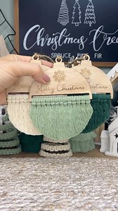 3.4M views · 50K reactions | Macrame Tip Never throw away your cut off cords you will always find something to use them on! These cut offs are perfect length for these Christmas ornaments. #macrametips #macrameornaments #christmasmacrameornaments #christmasmacrame | Caroline Fleming | Facebook