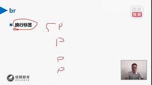 HTML分段分割也分行：段落、水平线、换行，信狮教育出品